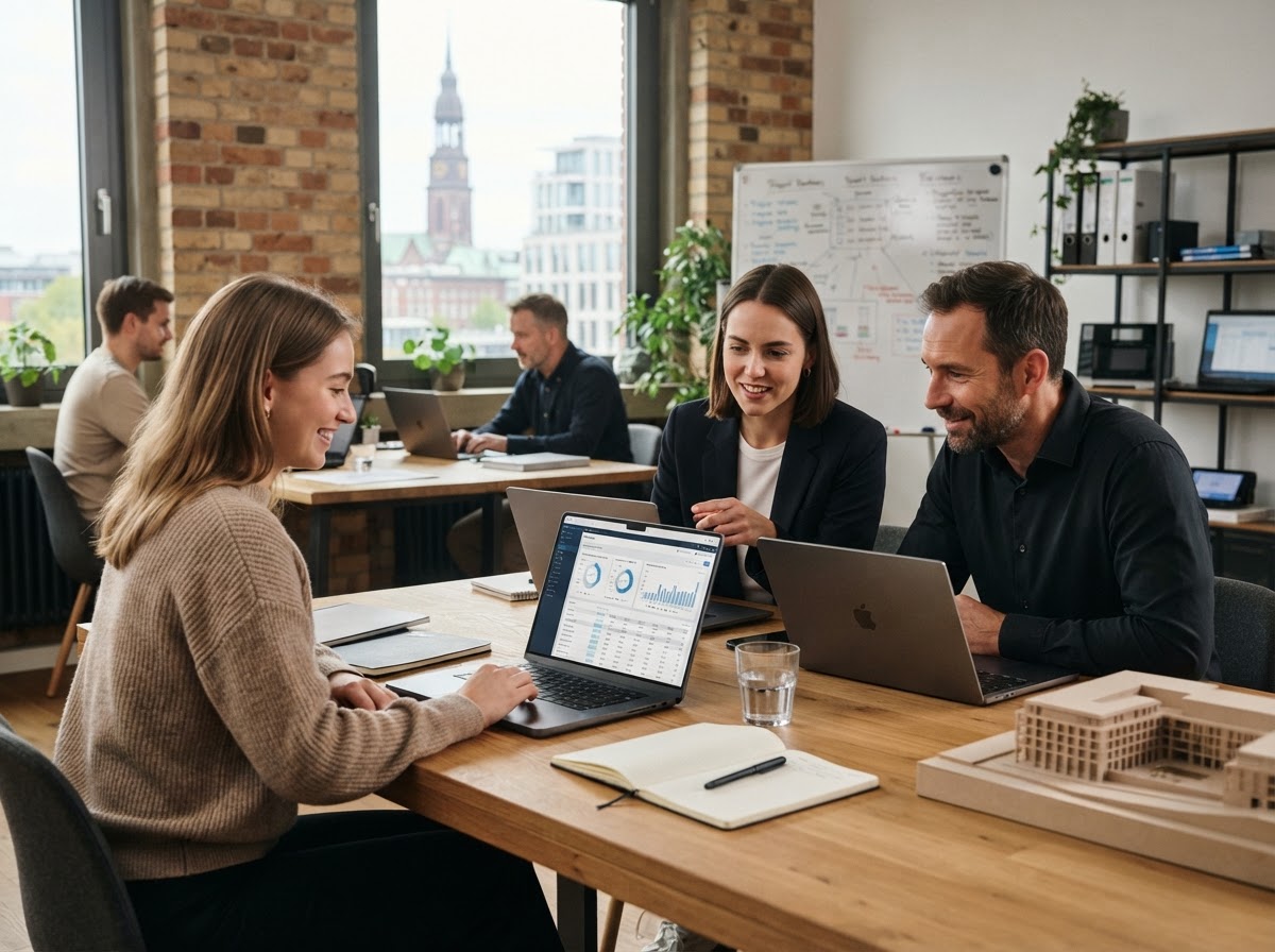 Steanwoge Darstellung der Systemarchitektur für Datenanalyse und Risikobewertung
